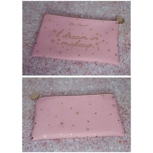 Too Faced I Dream In Makeup cosmetic bag